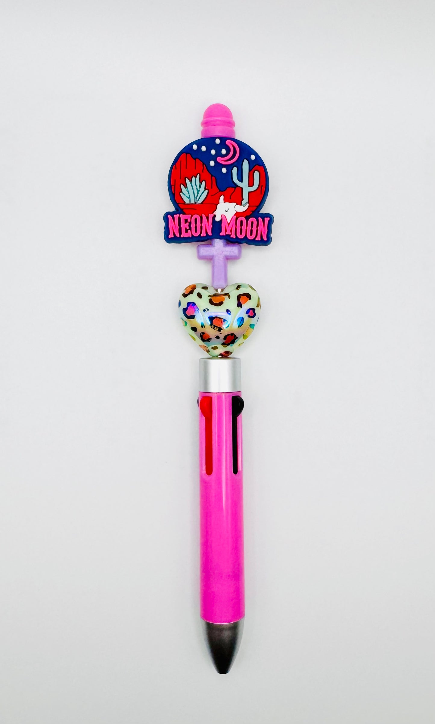 Slim Multicolor Pen-Bold Neon Moon