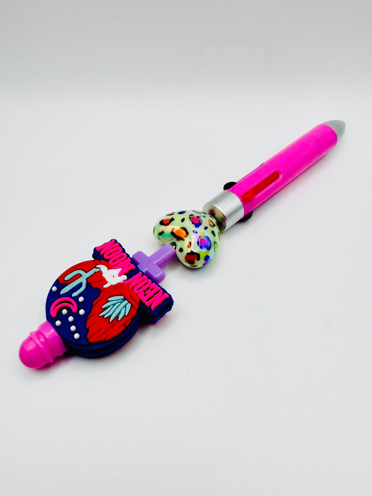 Slim Multicolor Pen-Bold Neon Moon