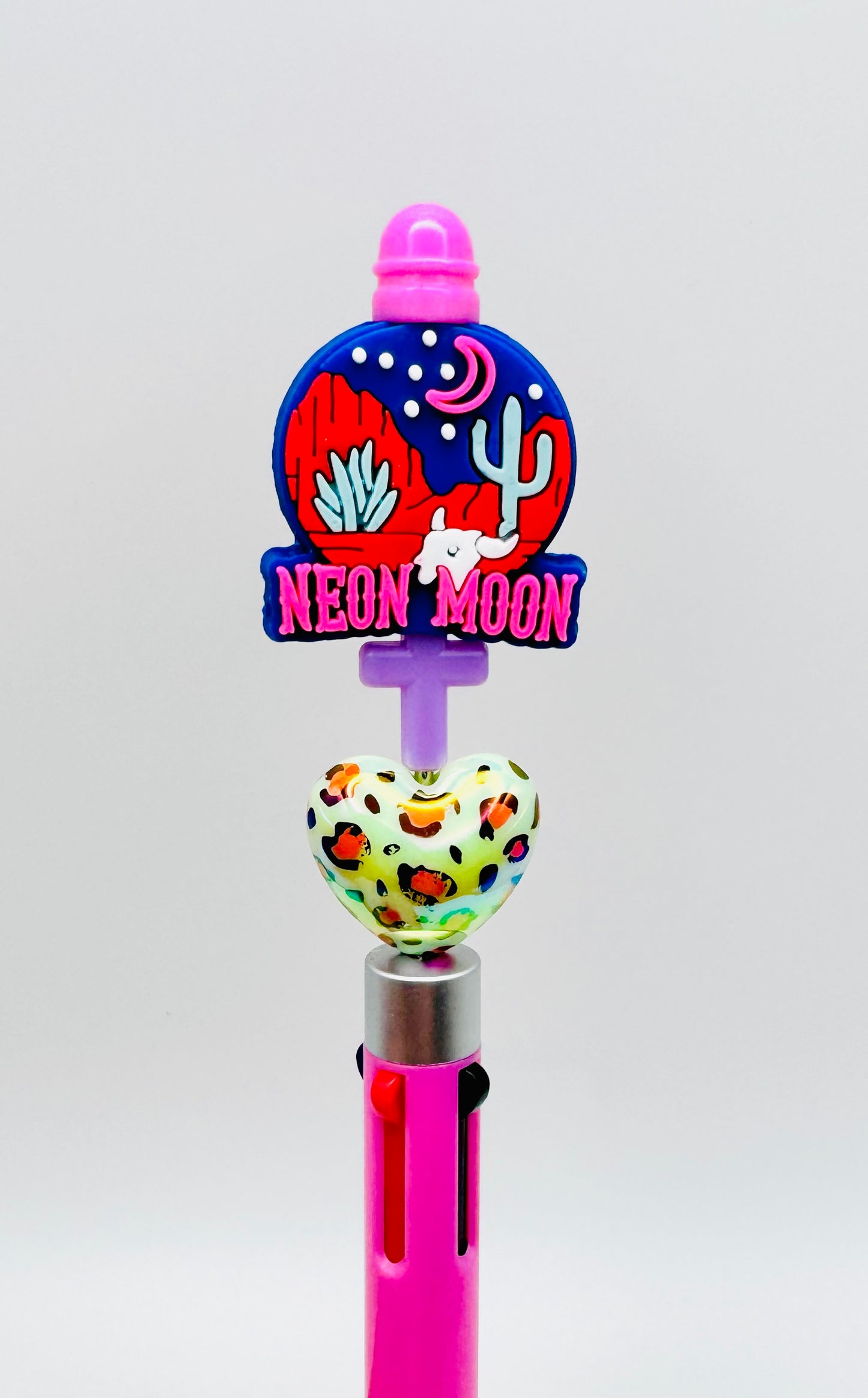 Slim Multicolor Pen-Bold Neon Moon
