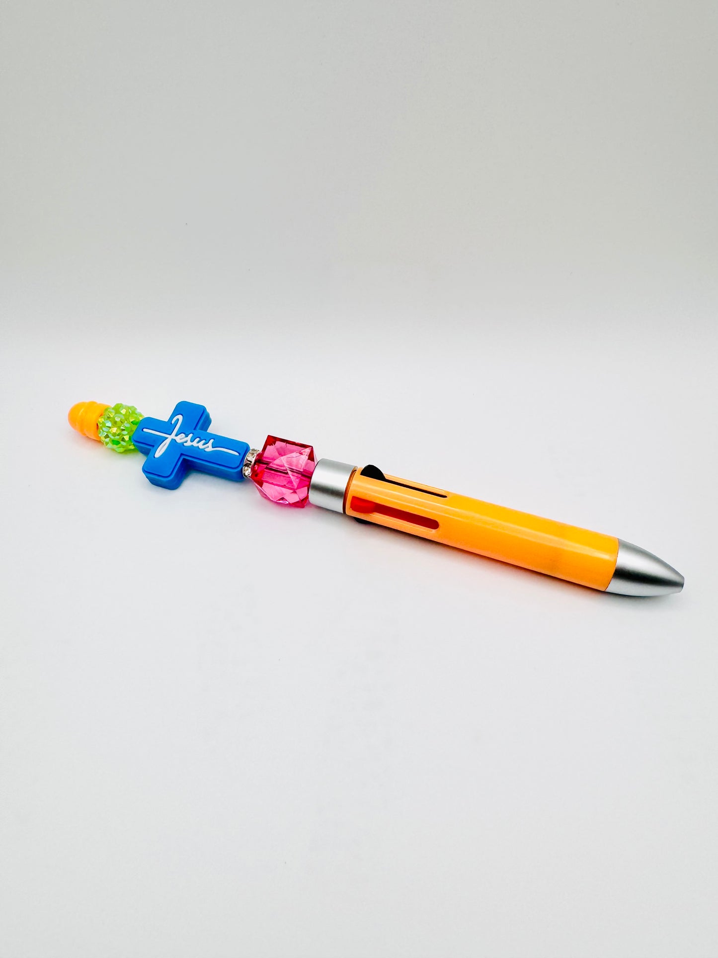 Slim Multicolor Pen-Blue Cross