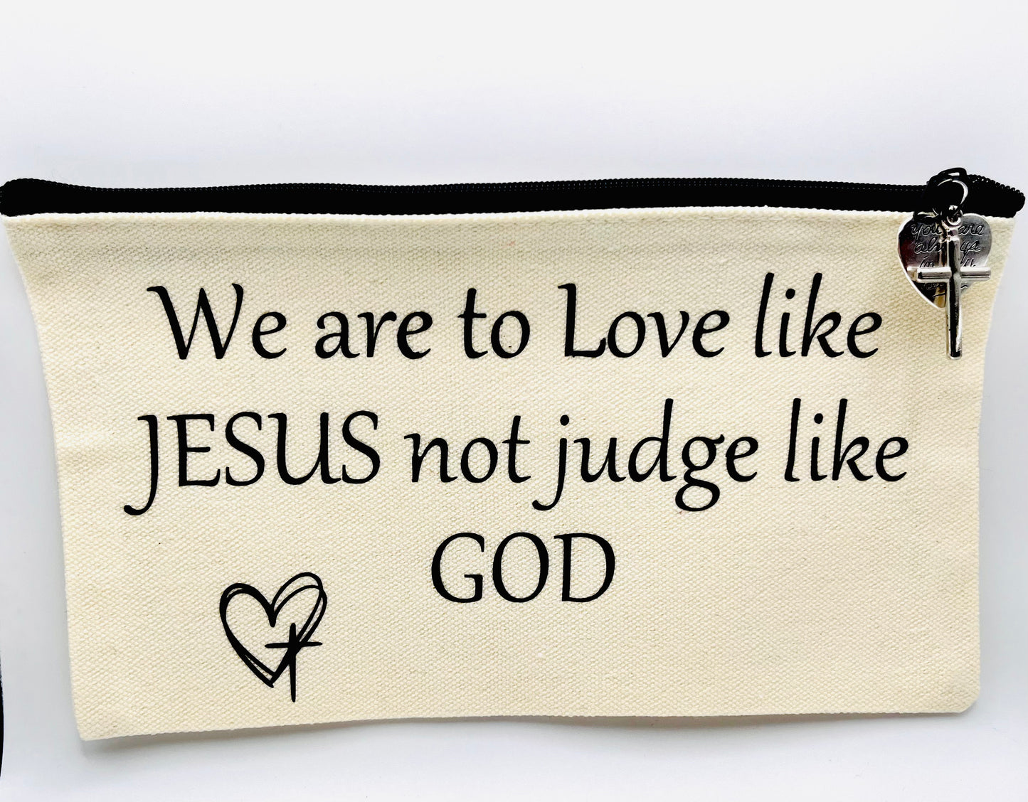 Love like Jesus Zip Pouch