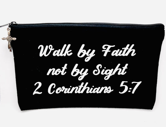 Walk by Faith Zip Pouch