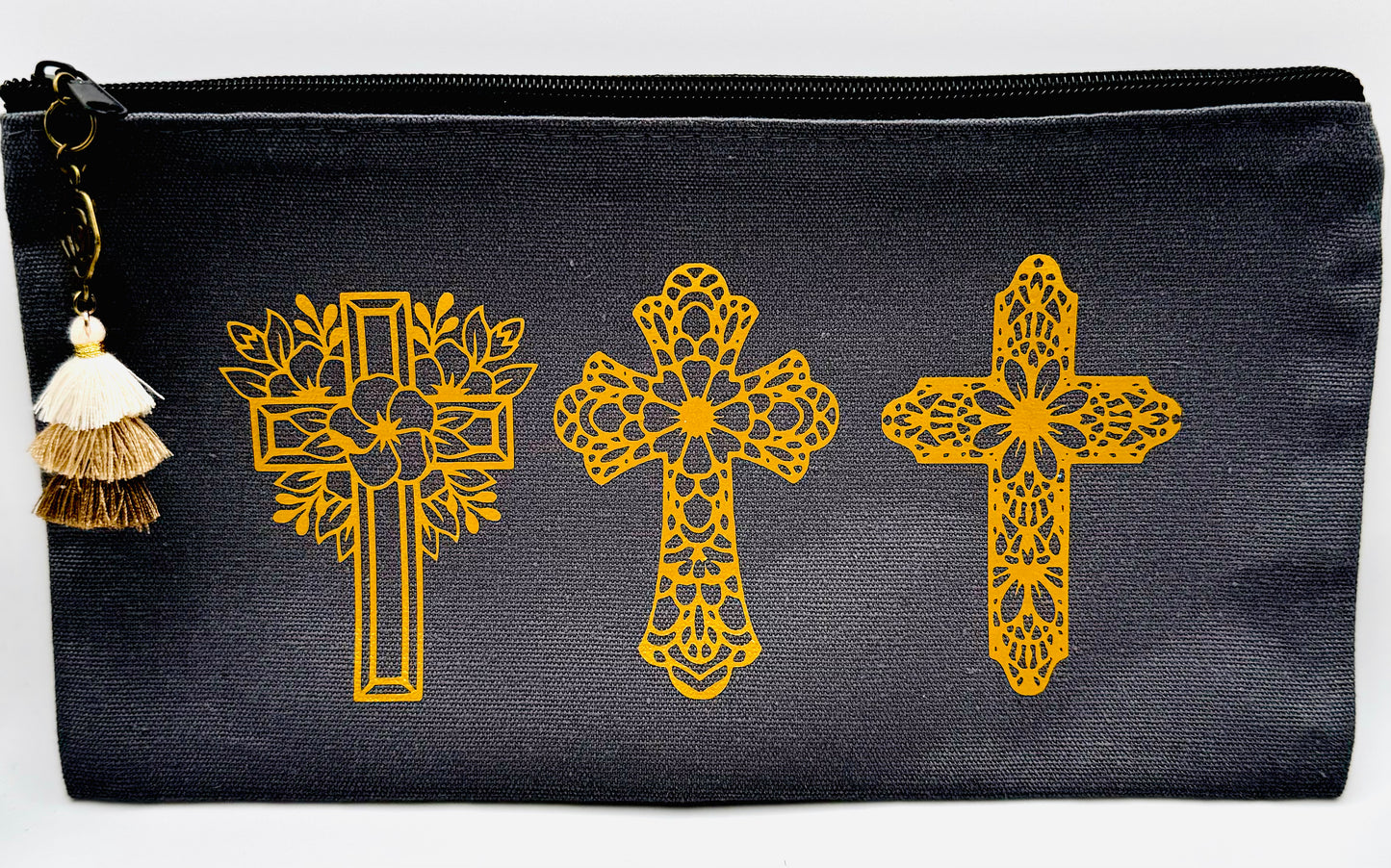 Gray-Gold Crosses