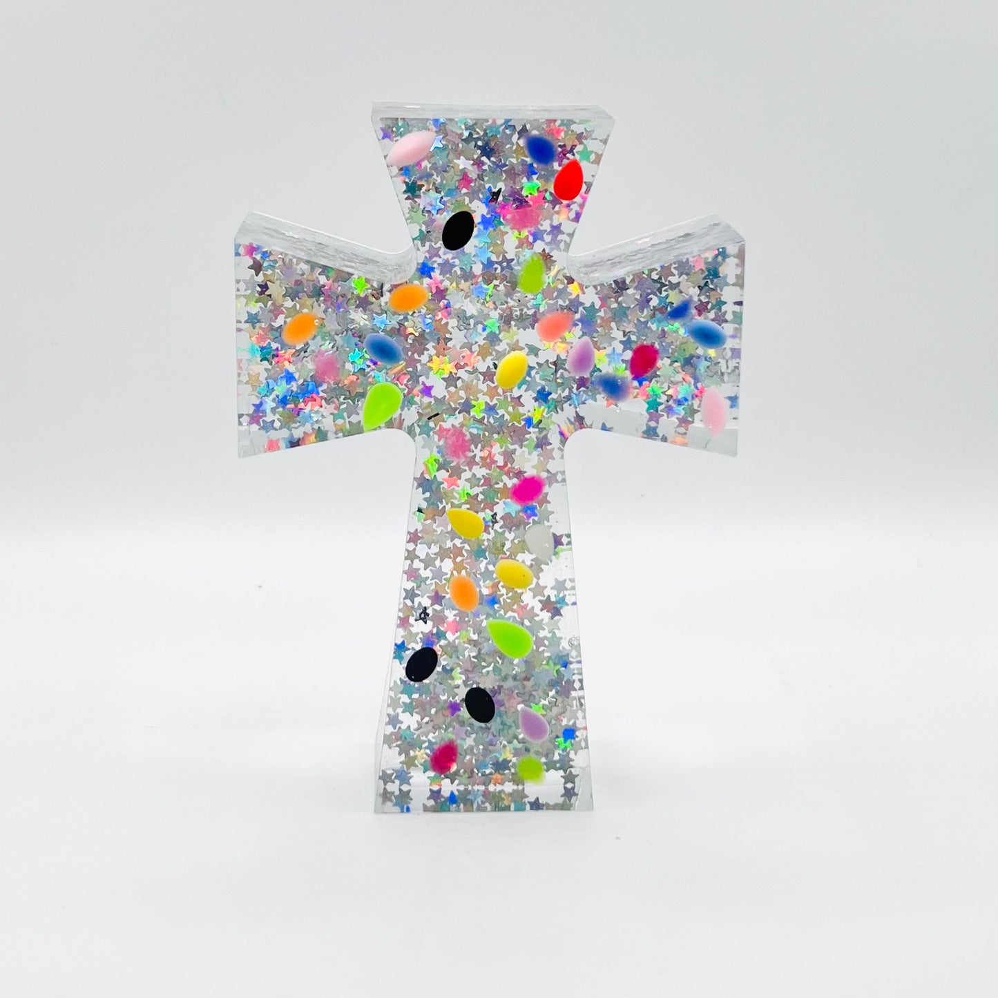 Multicolor Epoxy Resin Cross