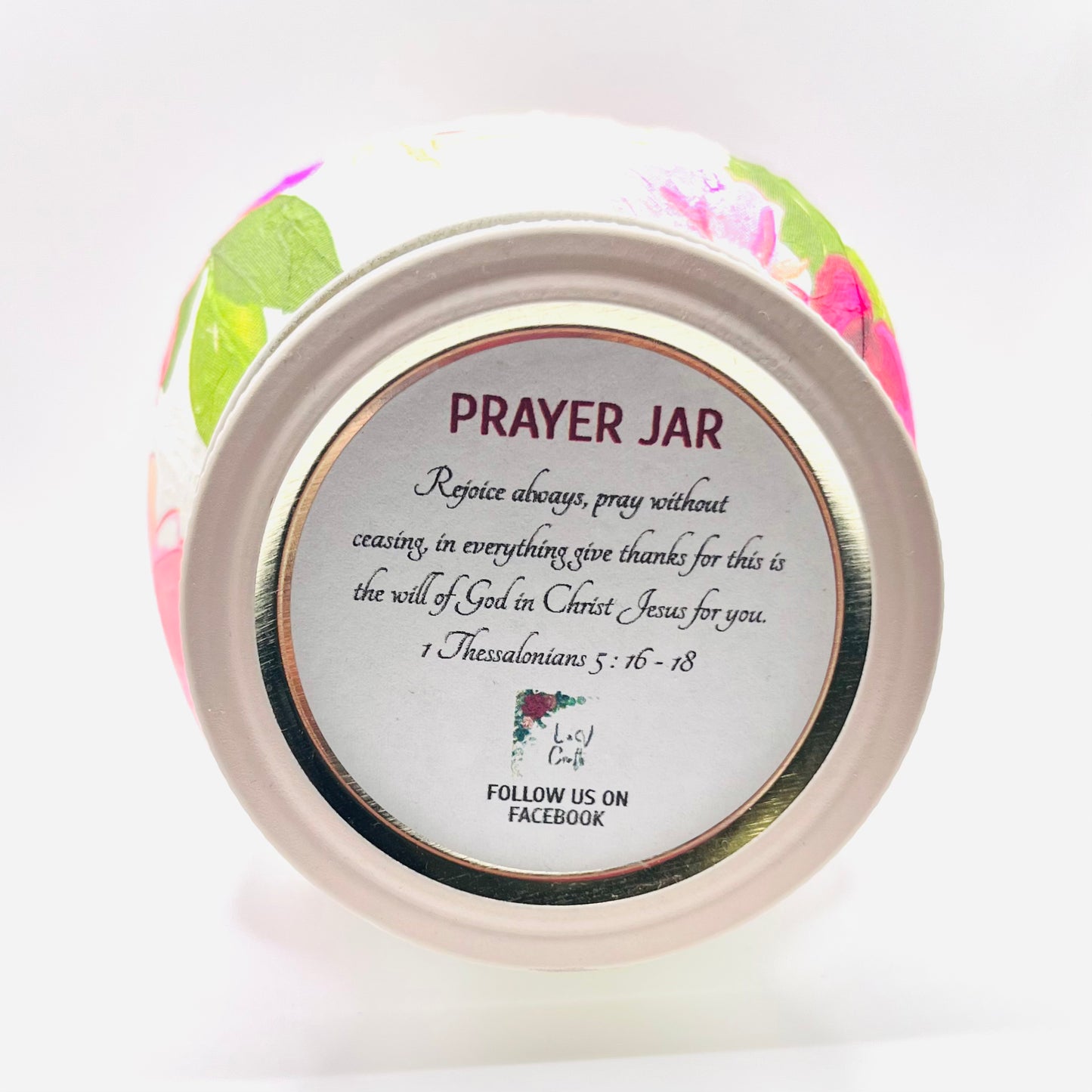 Hand Crafted Prayer Jar