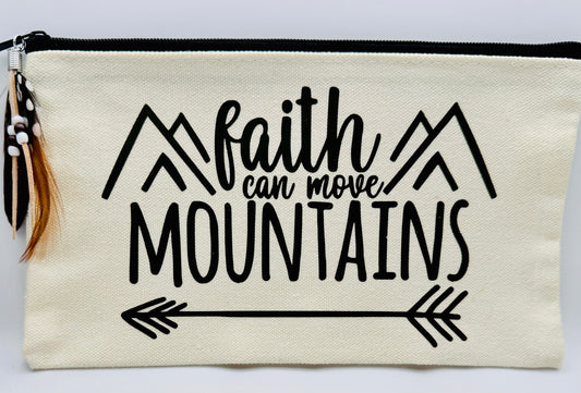 Faith can move mountains-Feathers