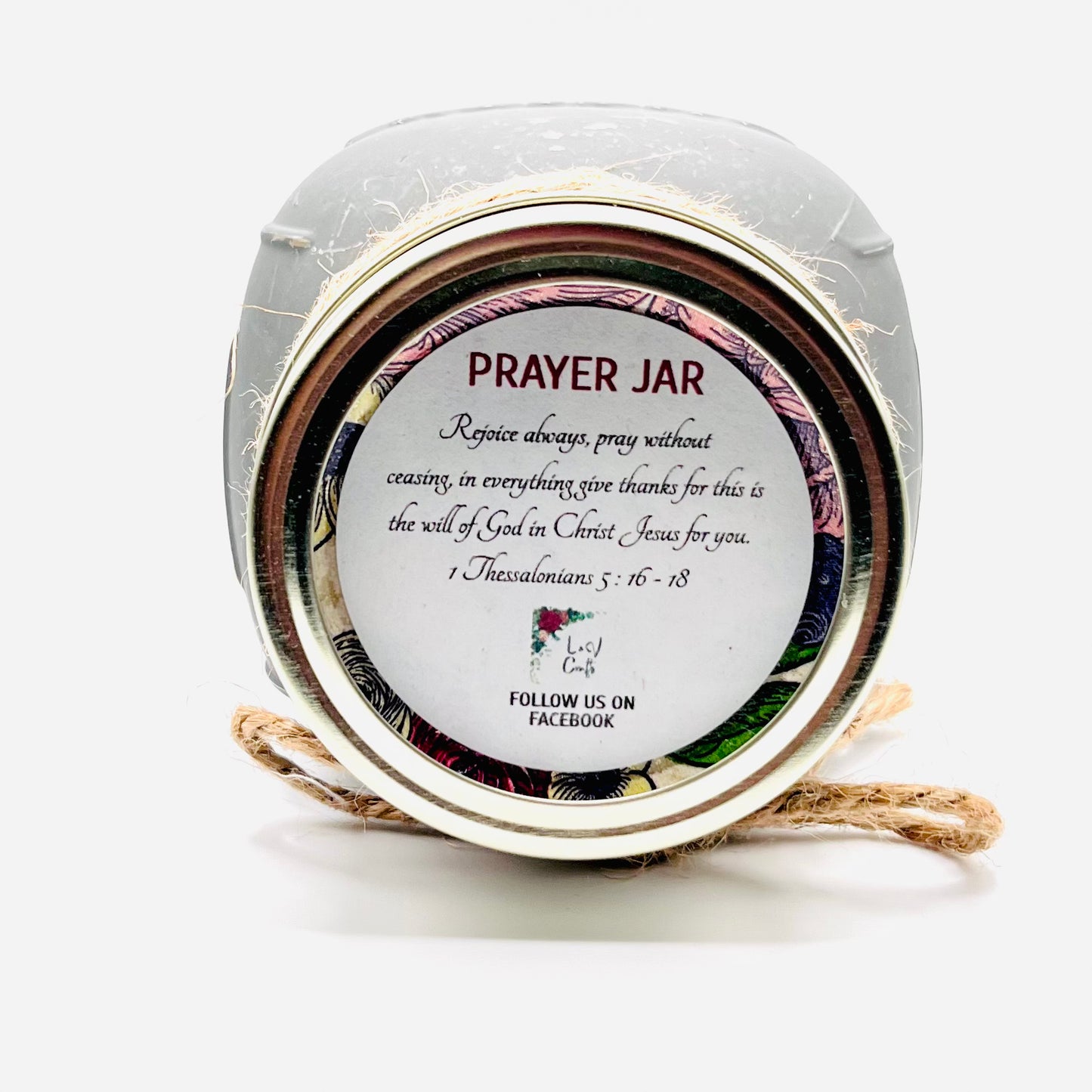 Hand Crafted Prayer Jar