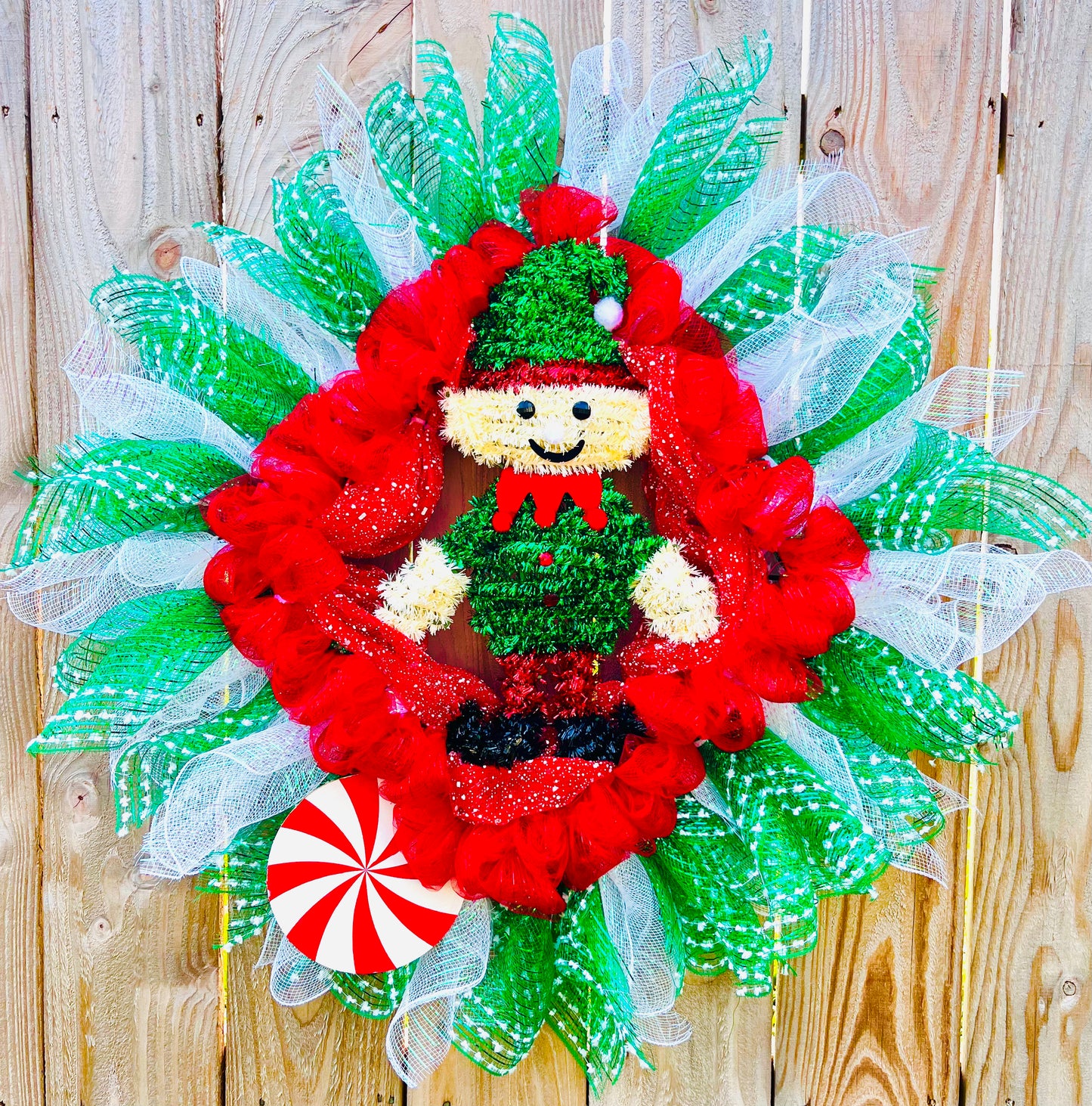 Wreath- Christmas Elf