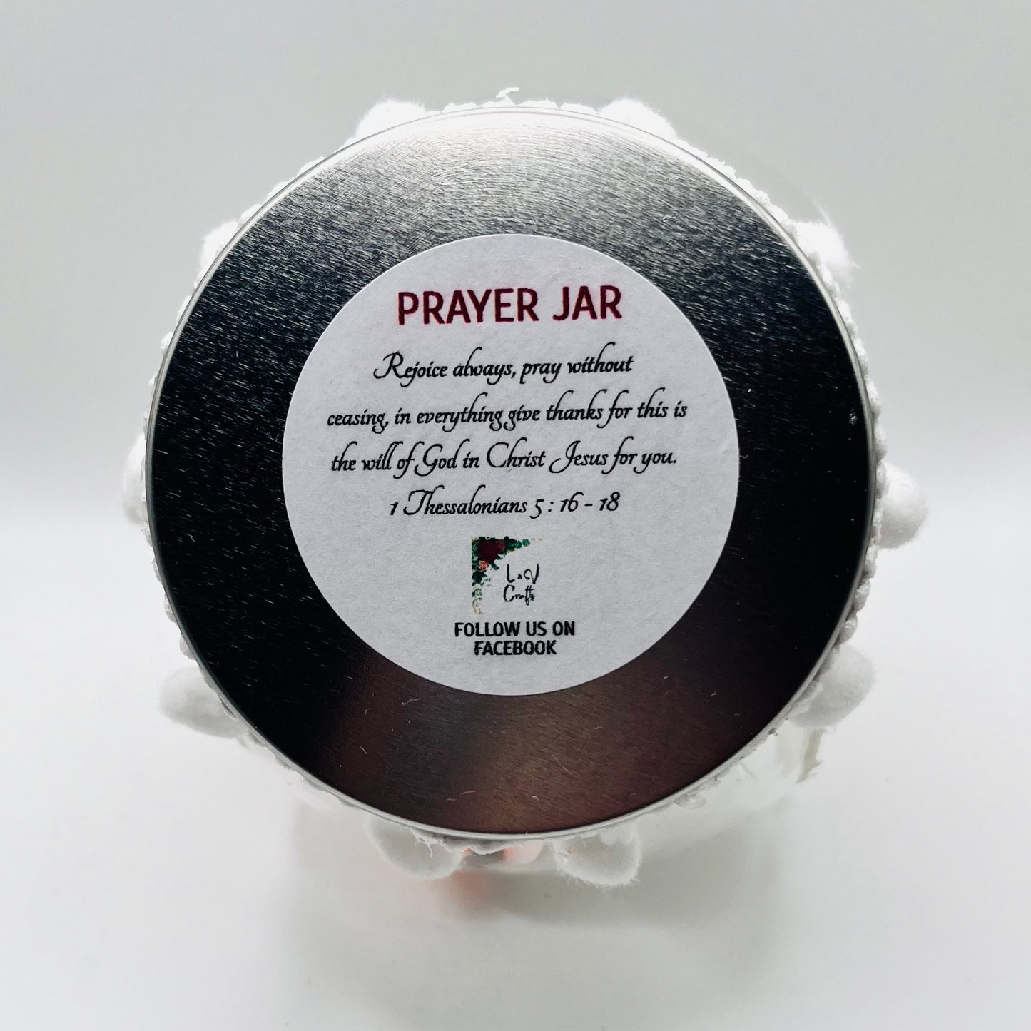 Hand Crafted Prayer Jar