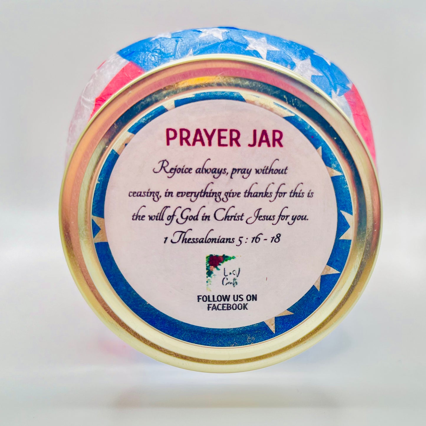 Hand Crafted Prayer Jar