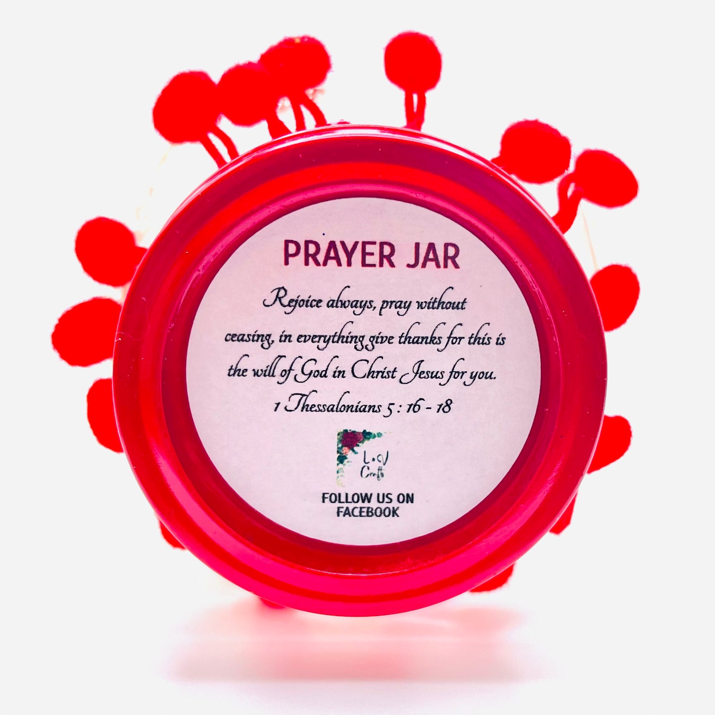 Hand Crafted Prayer Jar