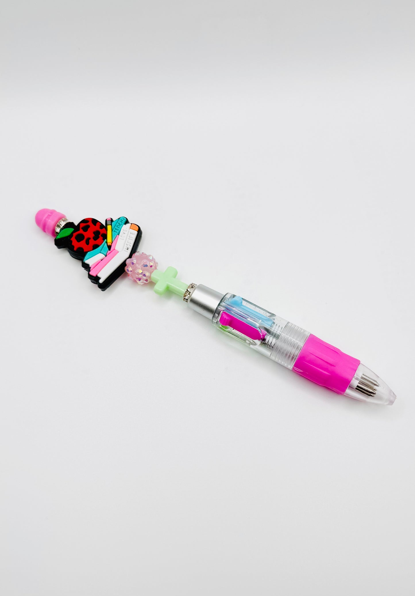 Chunky Multicolor Pen-Teach Love Inspire