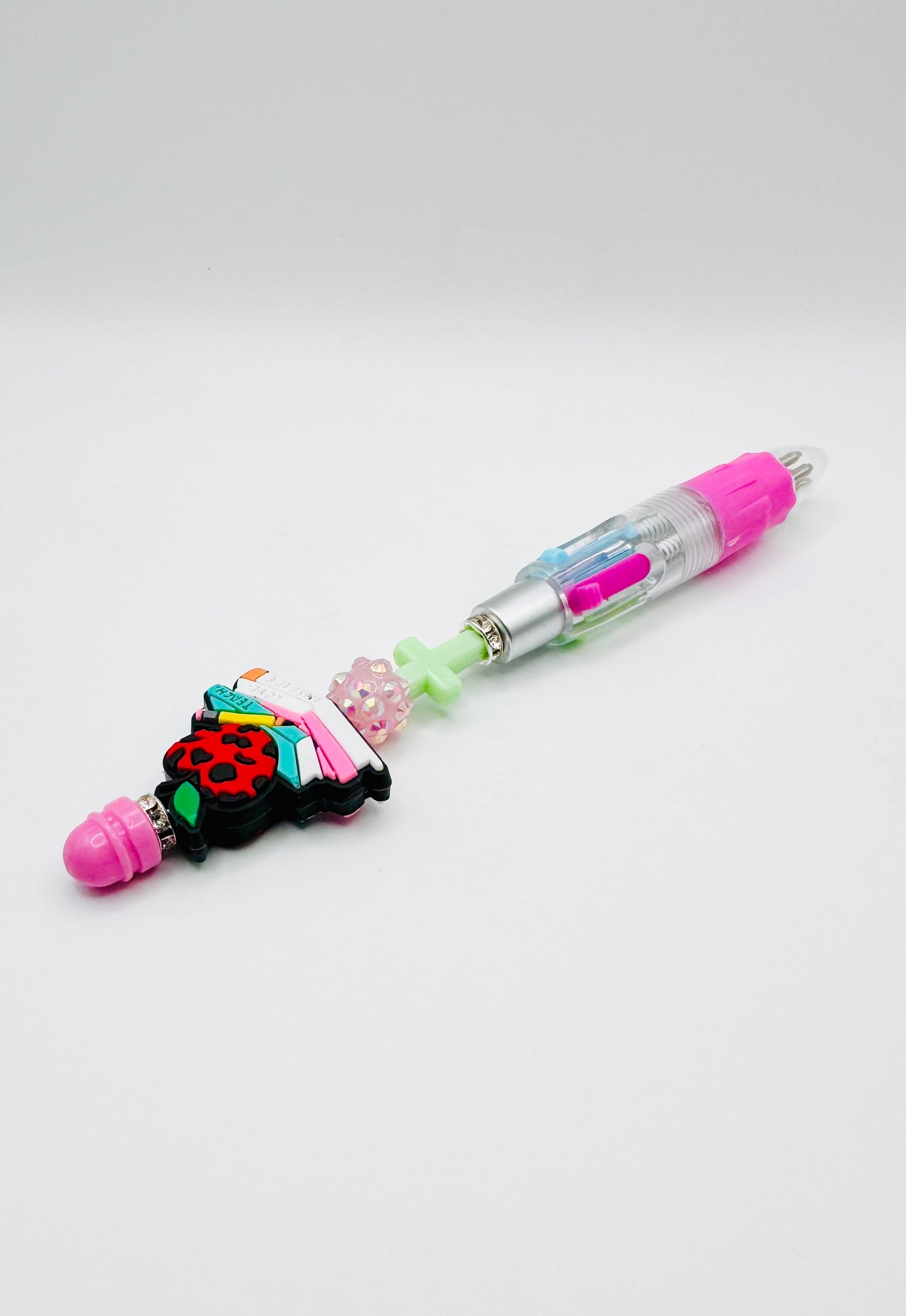 Chunky Multicolor Pen-Teach Love Inspire