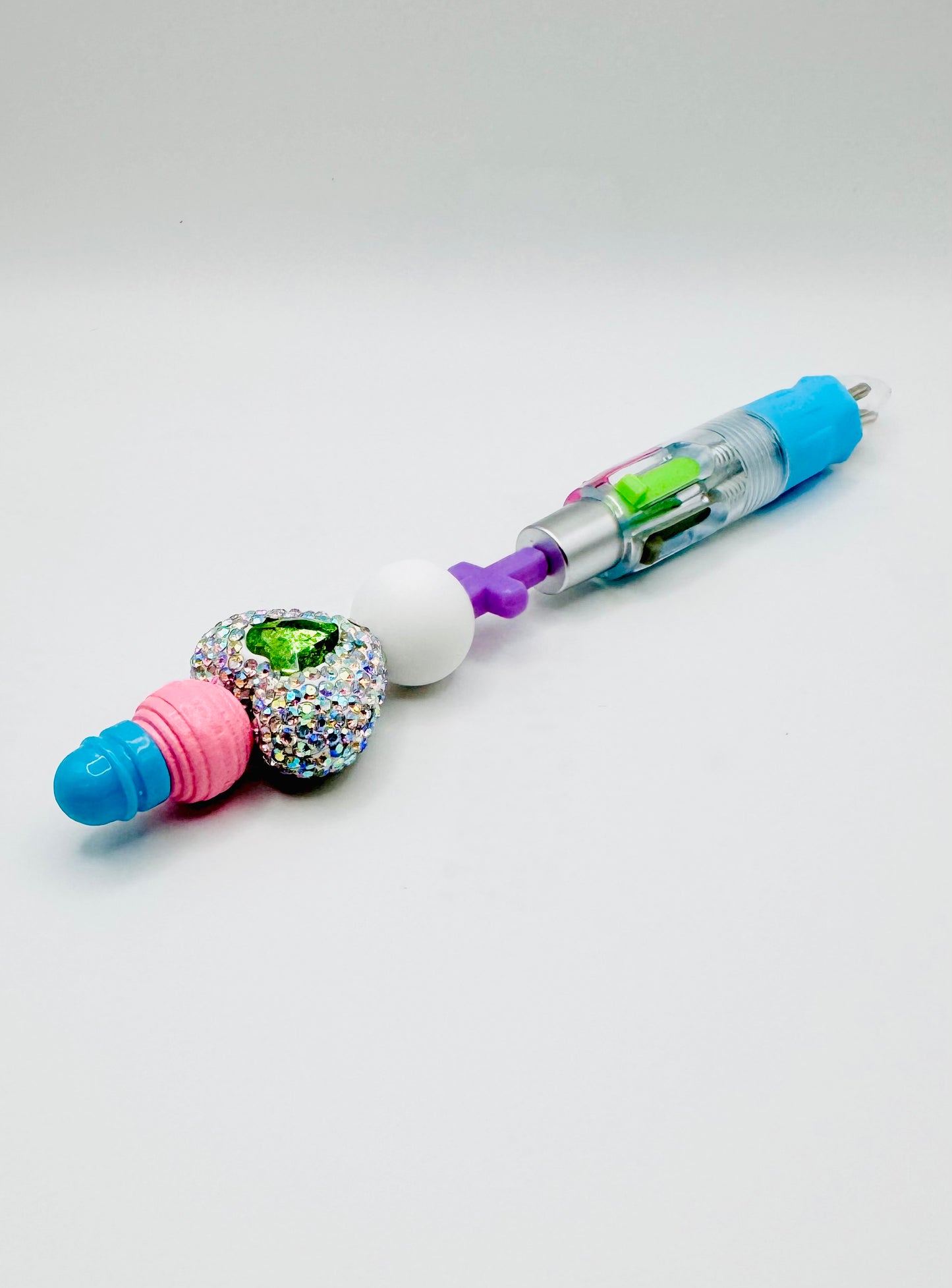 Chunky Multicolor Pen-Stone Heart