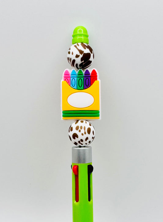 Slim Multicolor Pen-Crayons