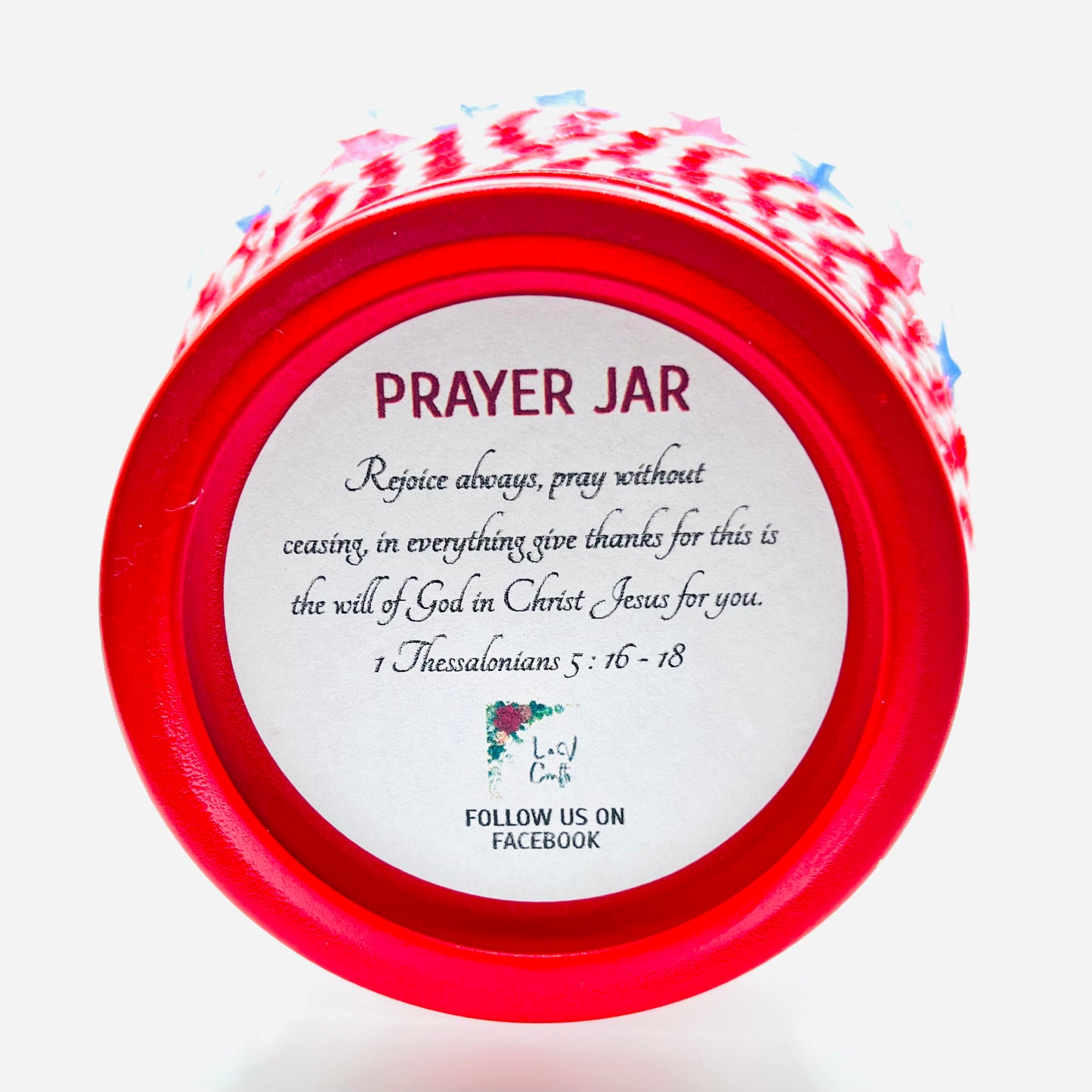 Hand Crafted Prayer Jar