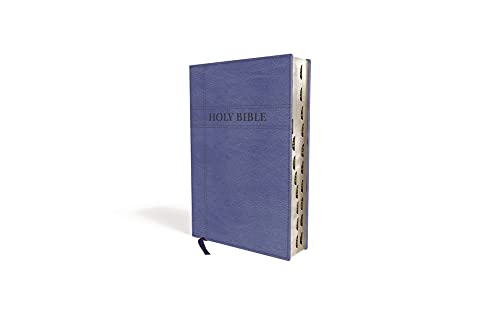 NIV, Premium Gift Bible, Leathersoft, Navy, Red Letter, Thumb Indexed, Comfort Print: The Perfect Bible for Any Gift-Giving Occasion