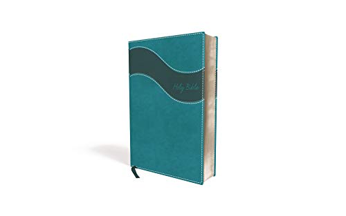 NIV, Premium Gift Bible, Leathersoft, Teal, Red Letter, Thumb Indexed, Comfort Print: The Perfect Bible for Any Gift-Giving Occasion