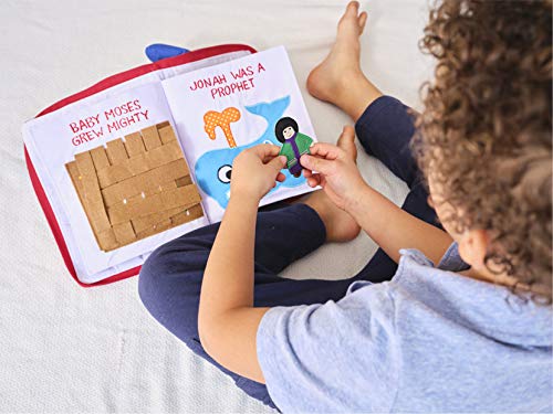 My Growing Season My Bible Quiet Book | Interactive Fabric Activity Book for Kids | Educational Christian Toy for Toddlers & Preschoolers | Travel-Friendly and Sensory-Rich Soft Book