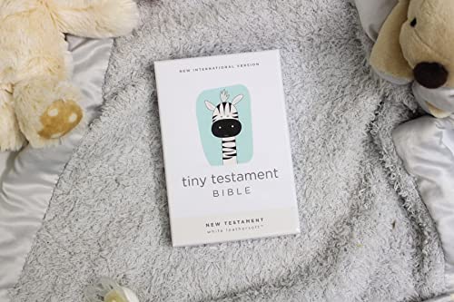 NIV, Tiny Testament Bible, New Testament, Leathersoft, White, Comfort Print