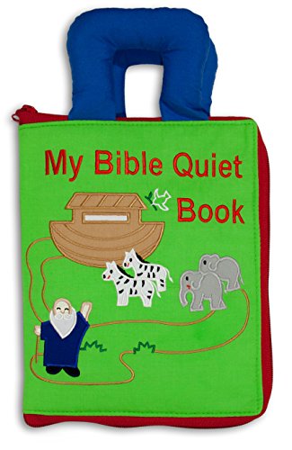 My Growing Season My Bible Quiet Book | Interactive Fabric Activity Book for Kids | Educational Christian Toy for Toddlers & Preschoolers | Travel-Friendly and Sensory-Rich Soft Book