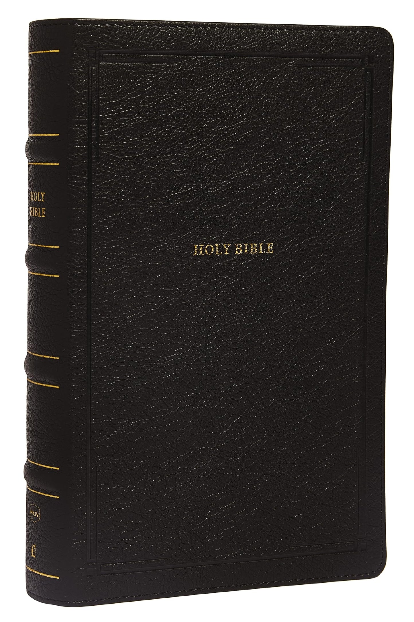 NKJV, End-of-Verse Reference Bible, Personal Size Large Print, Leathersoft, Black, Red Letter, Comfort Print: Holy Bible, New King James Version